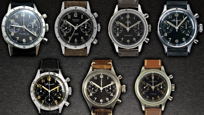 A complete list of vintage military watches used by the French Army