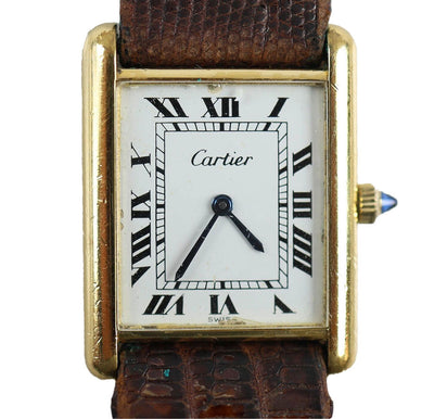 What kind of model is Cartier's discontinued model "Premust Tank"?