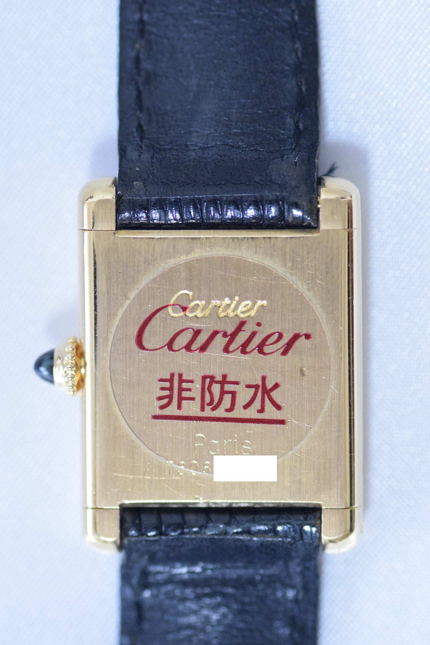 CARTIER カルティエ タンクルイカルティエ SMサイズ 18KYG 手巻き 1970年代