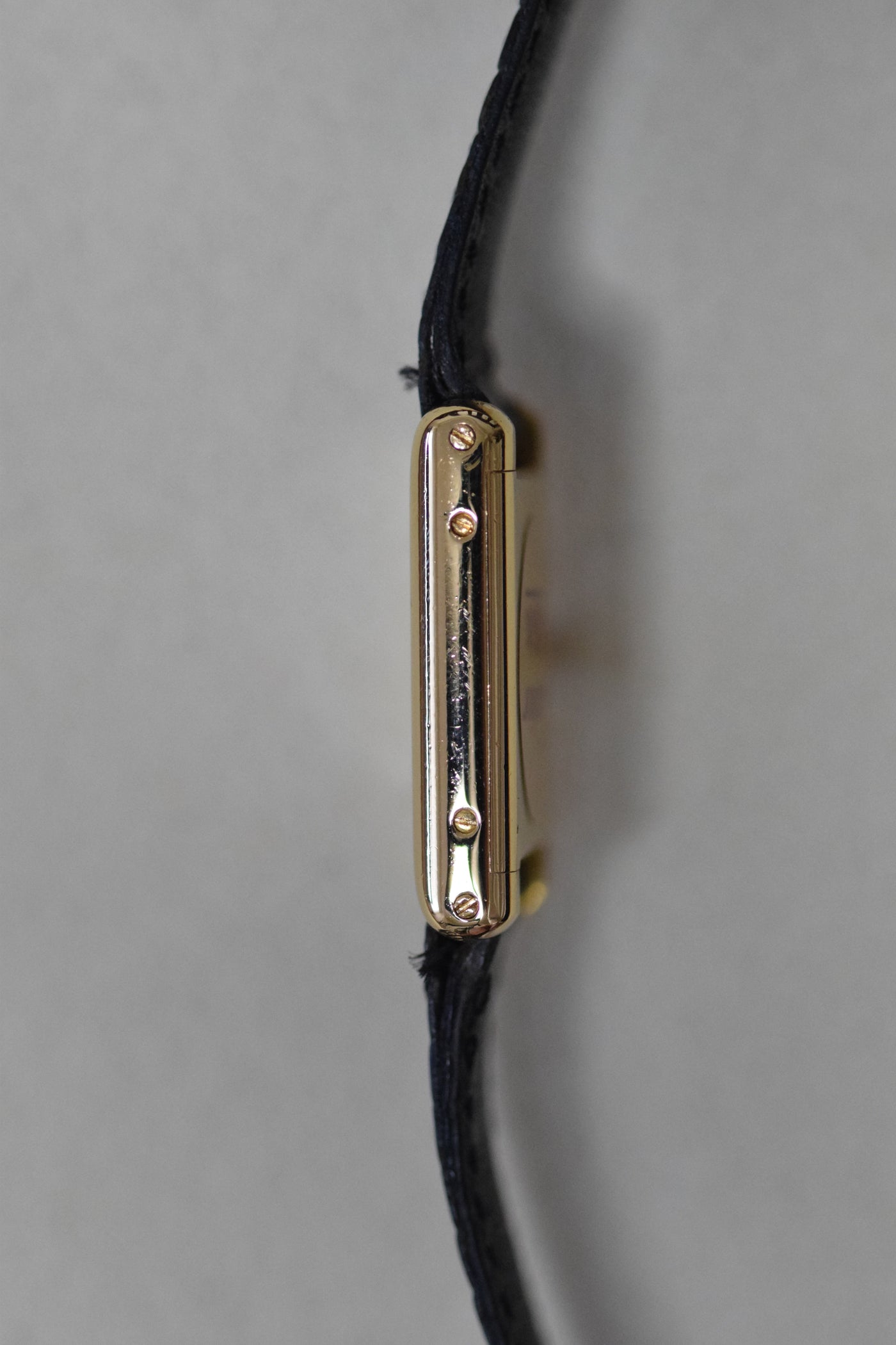 CARTIER カルティエ タンクルイカルティエ SMサイズ 18KYG 手巻き 1970年代