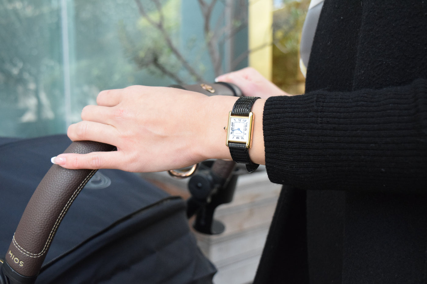 CARTIER カルティエ タンクルイカルティエ SMサイズ 18KYG 手巻き 1970年代