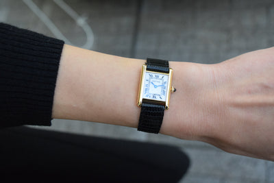 CARTIER カルティエ タンクルイカルティエ SMサイズ 18KYG 手巻き 1970年代