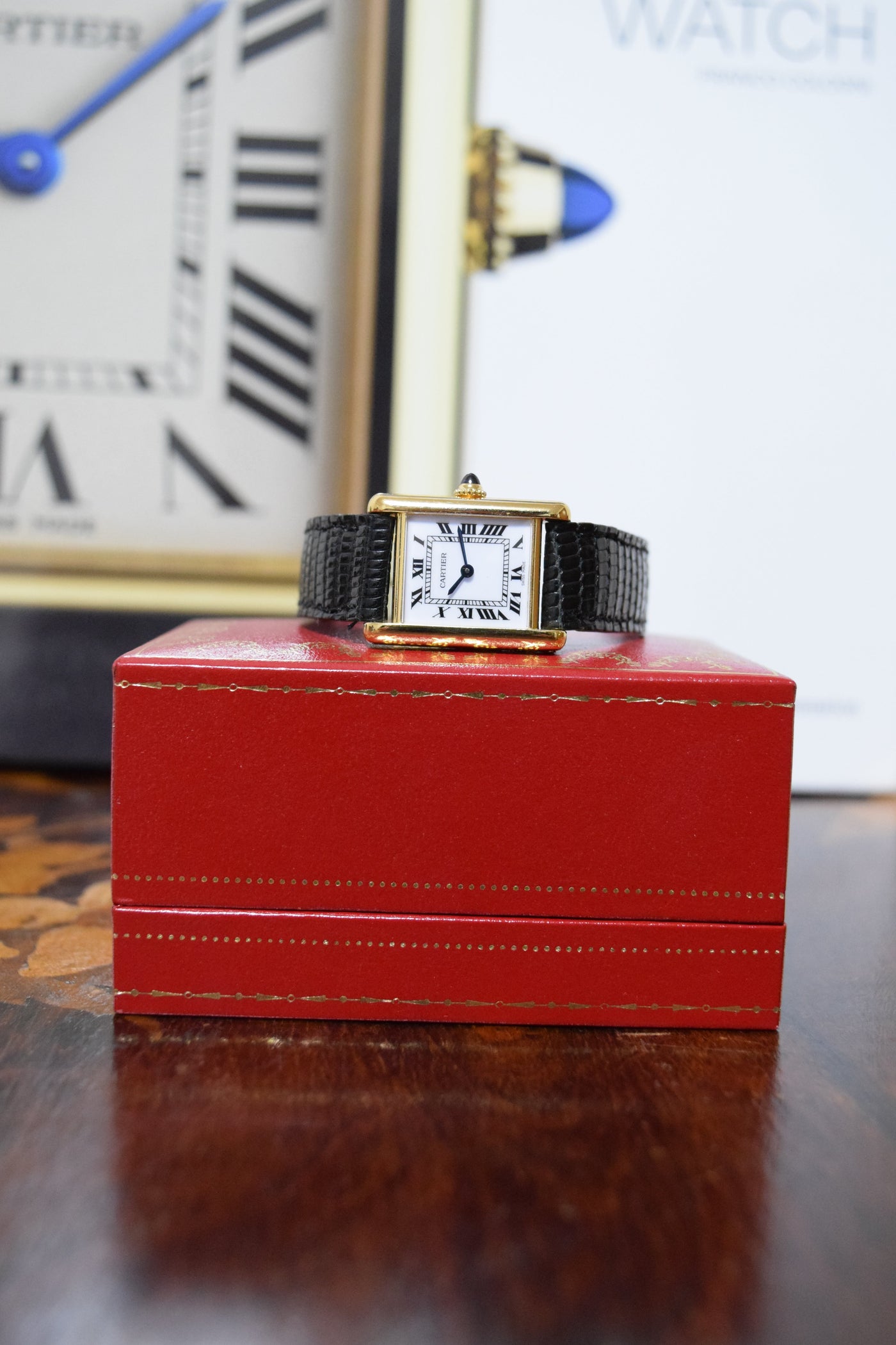 CARTIER カルティエ タンクルイカルティエ SMサイズ 18KYG 手巻き 1970年代