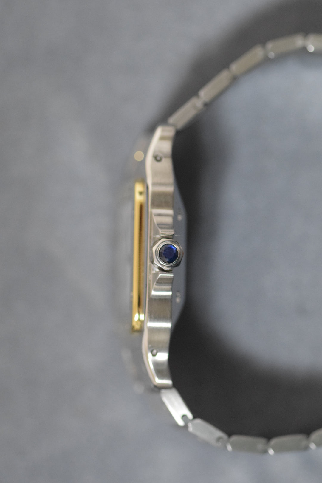 カルティエ サントスガルべLMサイズ ステンレス x ゴールドコンビ自動