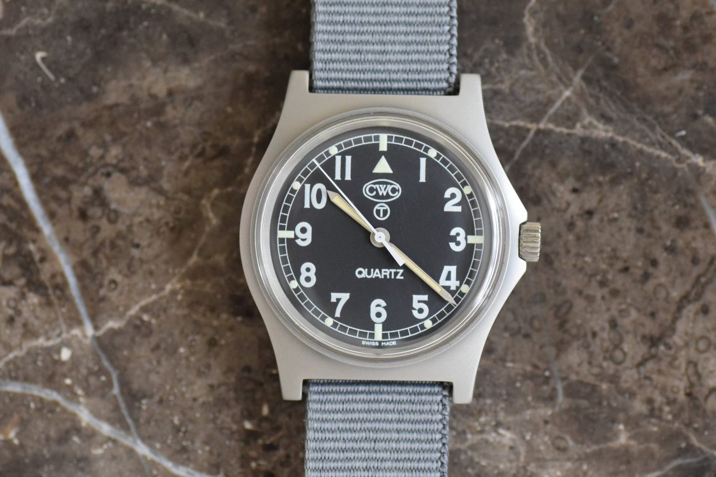 CWC ミリタリーウォッチ G10 イギリス軍腕時計 0552/6645-99 クオーツ 