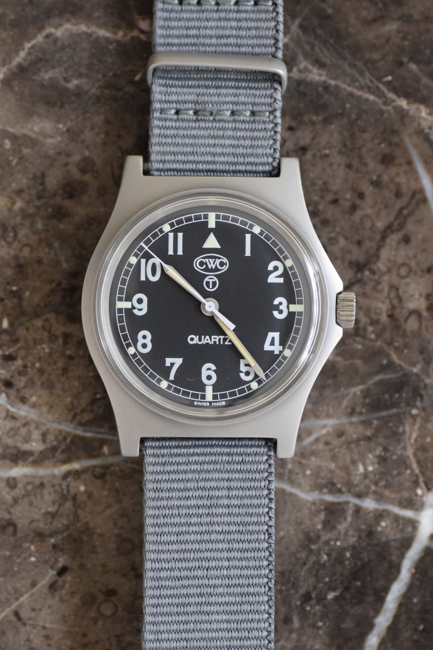 CWC Military Watch G10 British Military Watch 0552/6645-99 Quartz Cabot Watch Company Royal Navy Issue