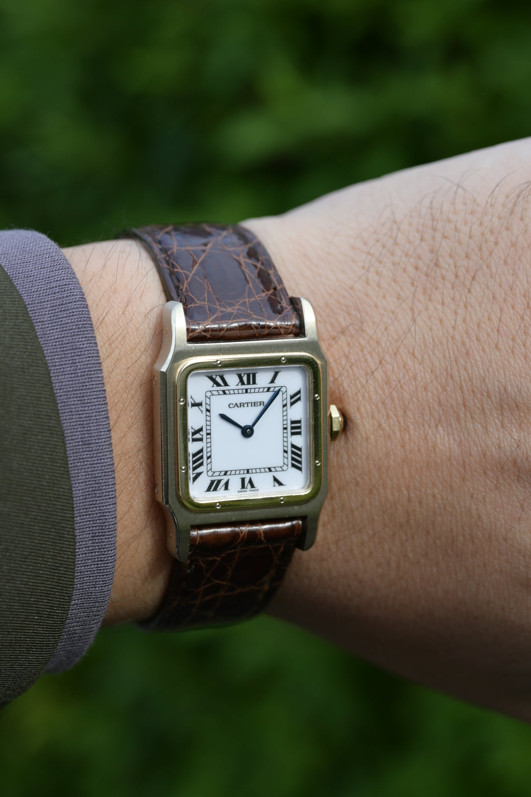 Cartier - 〔本物〕カルティエ サントス SV925 シルバー