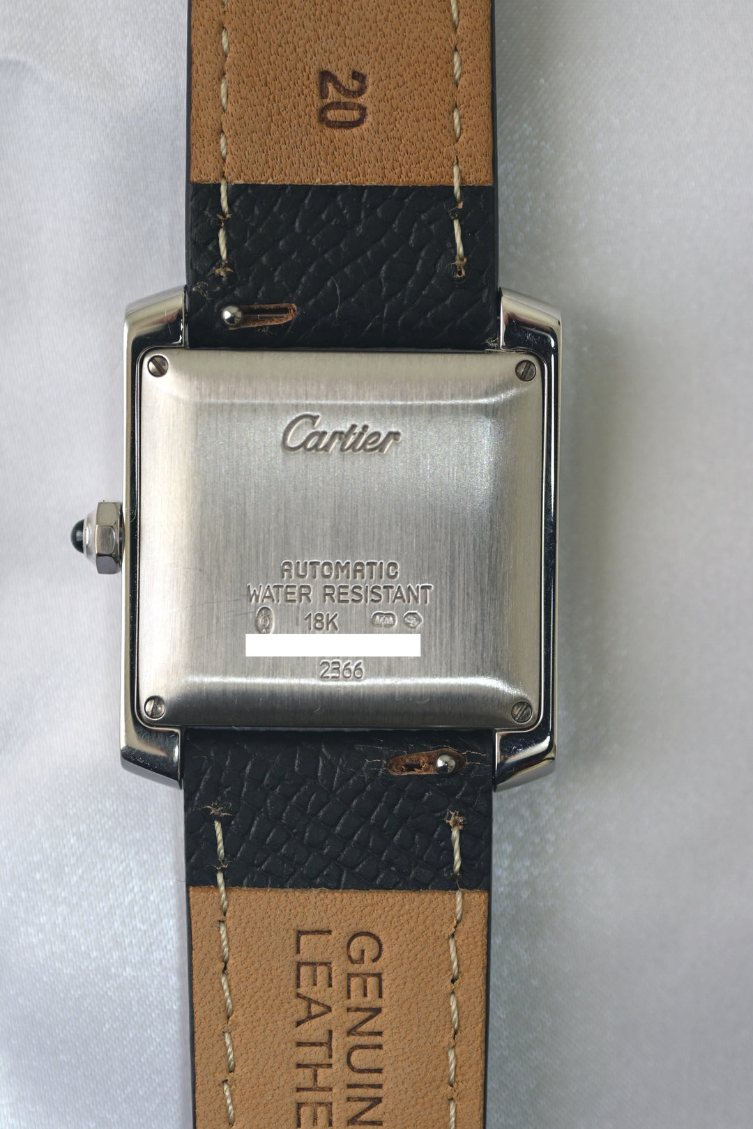 箱・保証書付き】カルティエ タンク フランセーズLMサイズ 18K