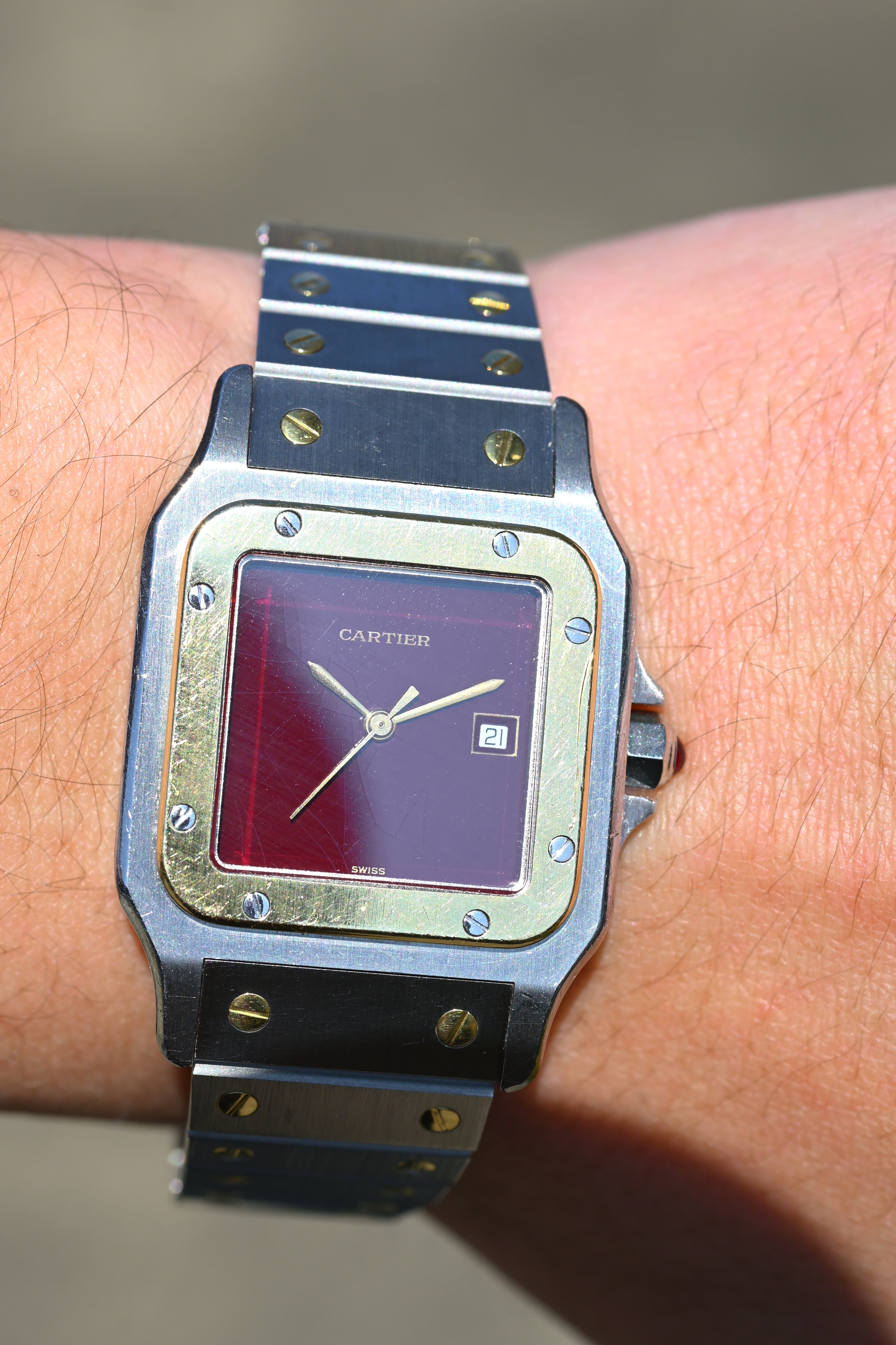 Cartier - 〔本物〕カルティエ サントス SV925 シルバー