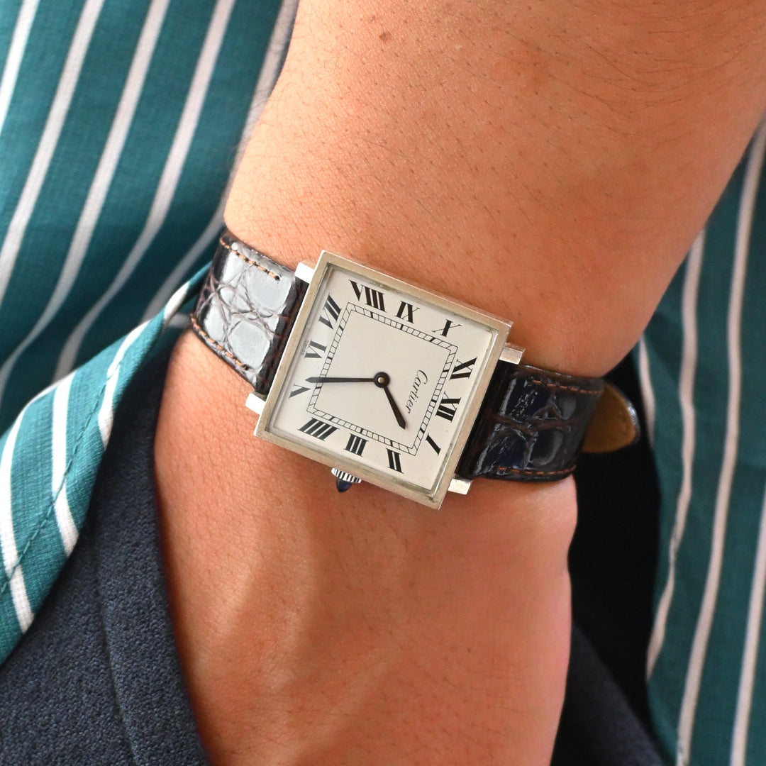 カルティエ/CARTIER プレマストタンク シルバー925 希少モデル