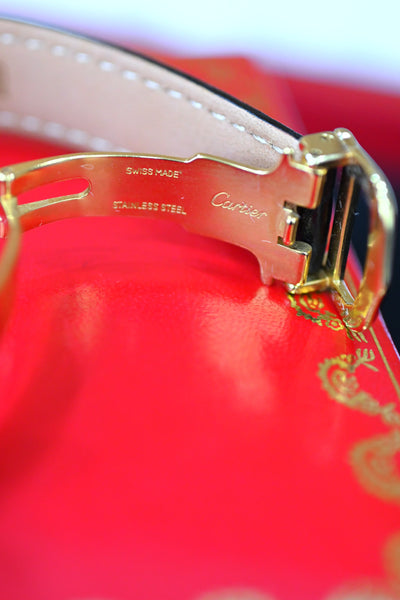 CARTIER カルティエ マストタンク SMサイズ 飛びローマン クォーツ