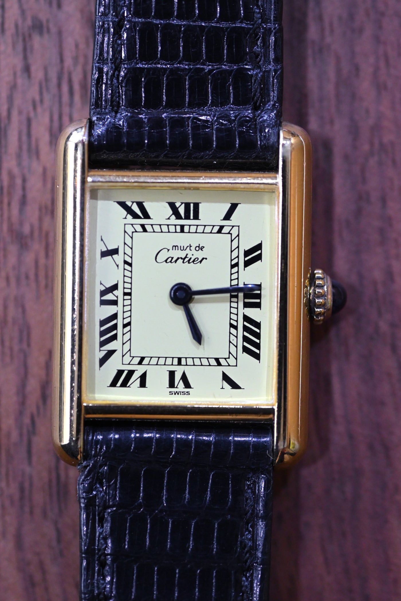 CARTIER カルティエ マストタンク SMサイズ 手巻き