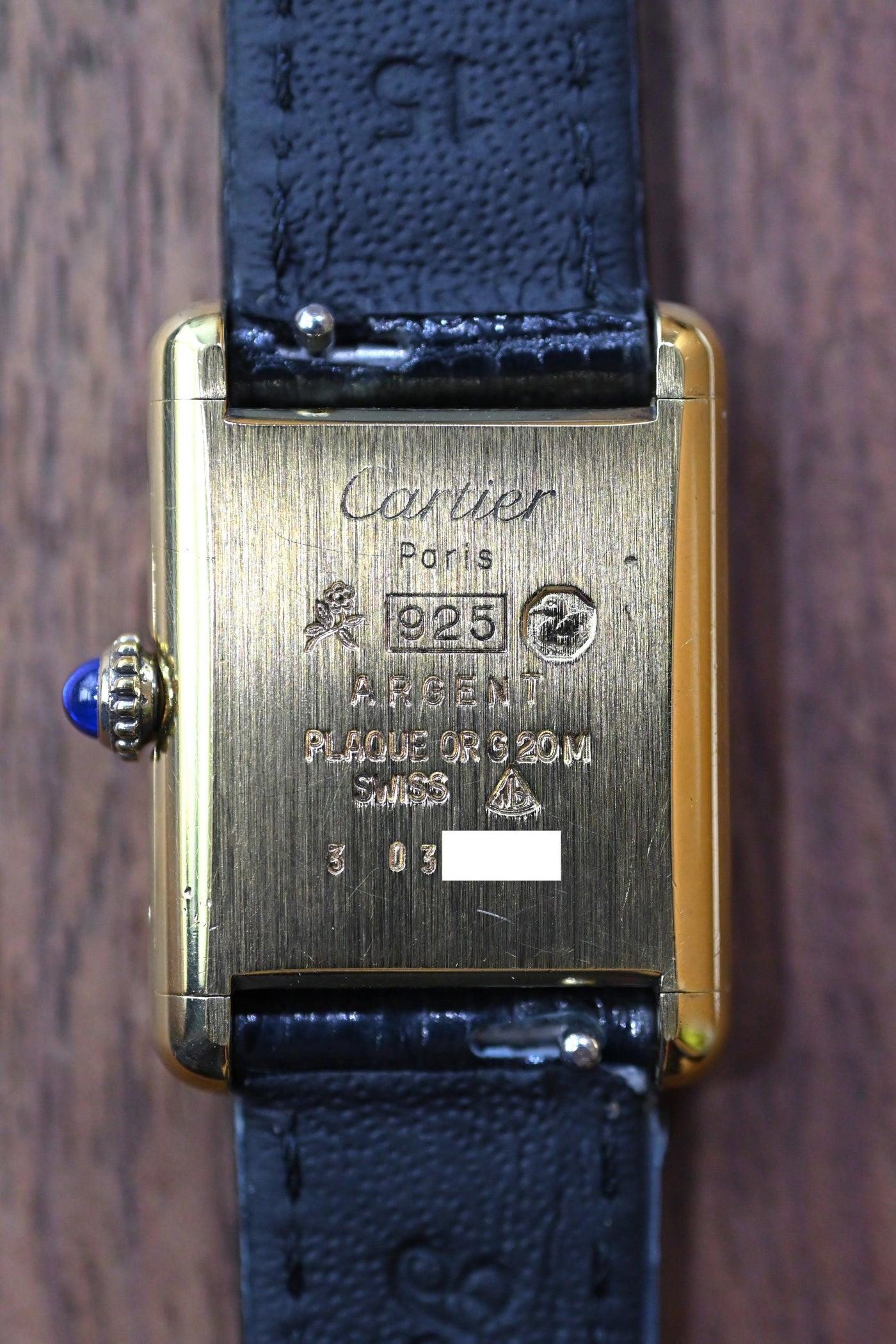 CARTIER カルティエ マストタンク SMサイズ 手巻き