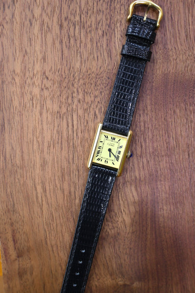 CARTIER カルティエ マストタンク SMサイズ 手巻き