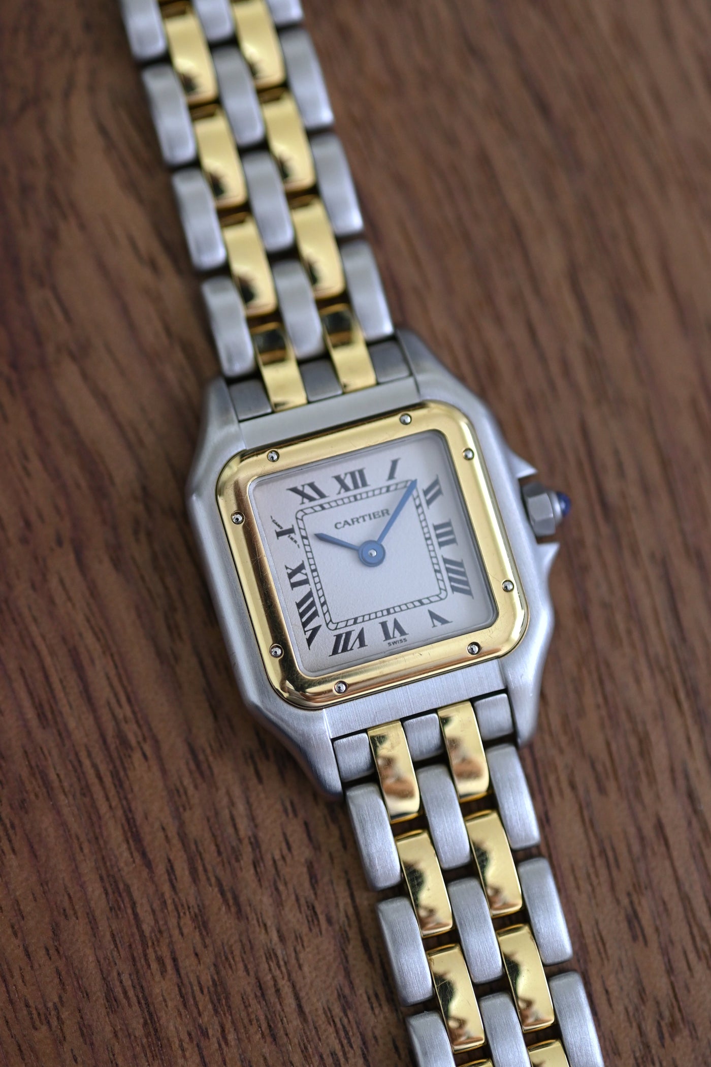 CARTIER カルティエ パンテール SMサイズ YGコンビ ２ロウ クォーツ