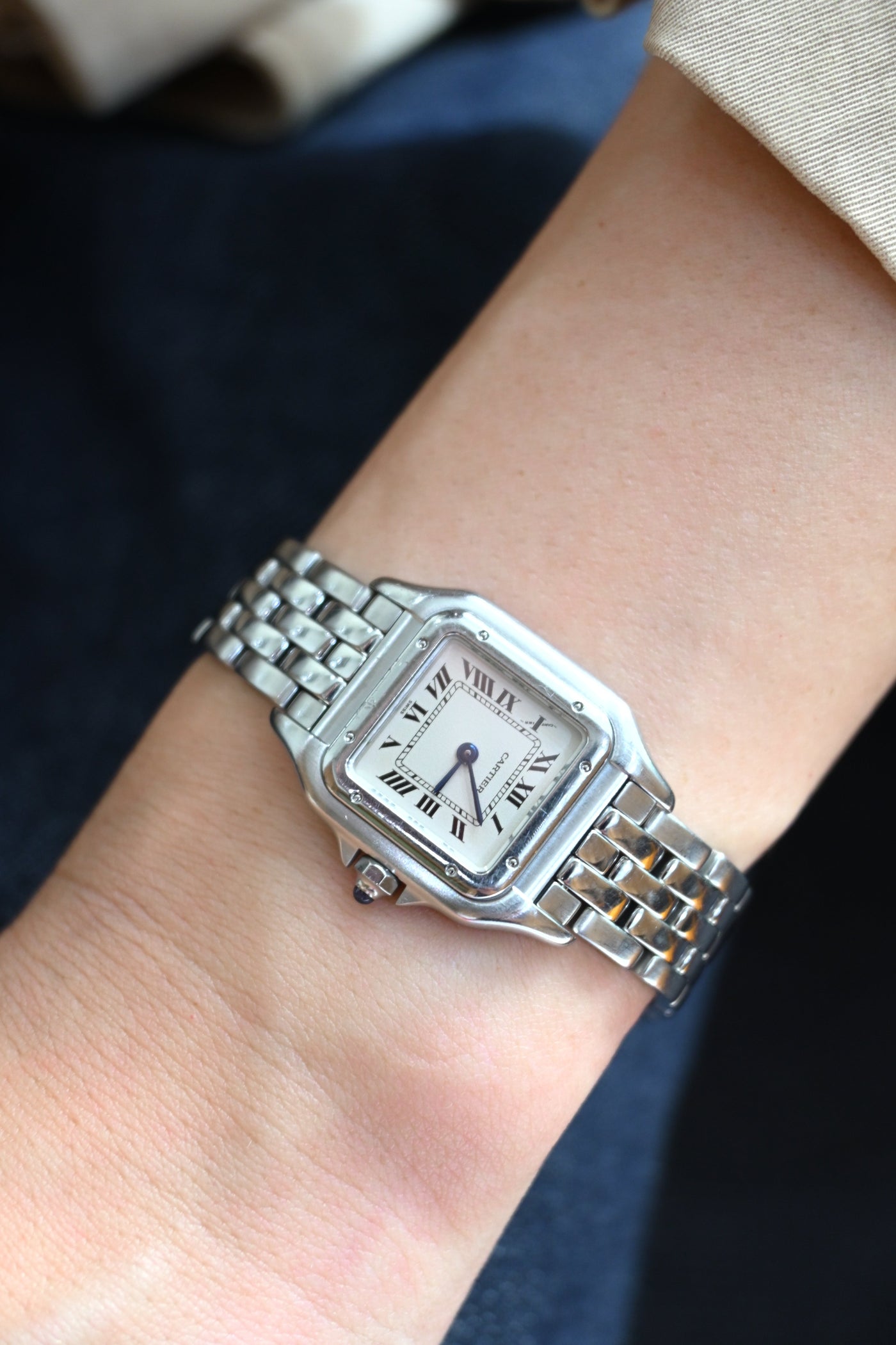 CARTIER カルティエ パンテール SMサイズ ステンレスモデル クォーツ