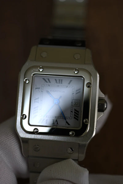 CARTIER カルティエ サントスカレ LMサイズ ステンレスモデル Ref.2960 自動巻
