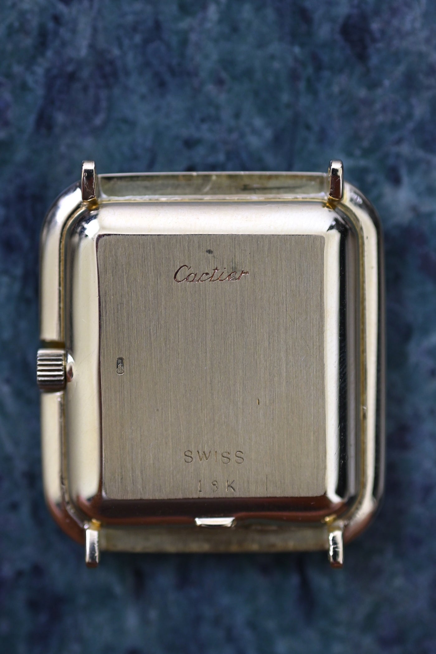 CARTIER カルティエ タンク 18KYG ヘキサゴンケース 1970年代