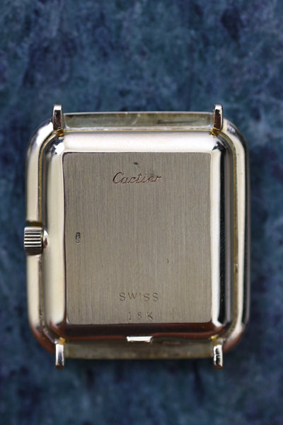 CARTIER カルティエ タンク 18KYG ヘキサゴンケース 1970年代