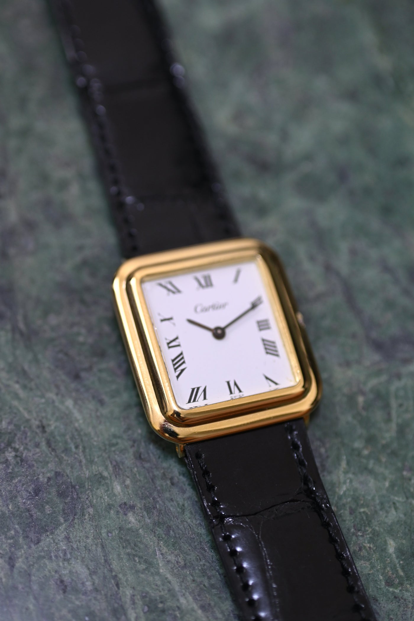 CARTIER カルティエ タンク 18KYG ヘキサゴンケース 1970年代