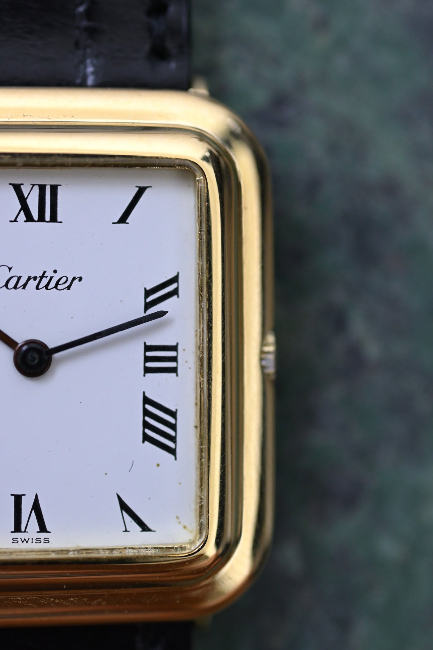 CARTIER カルティエ タンク 18KYG ヘキサゴンケース 1970年代