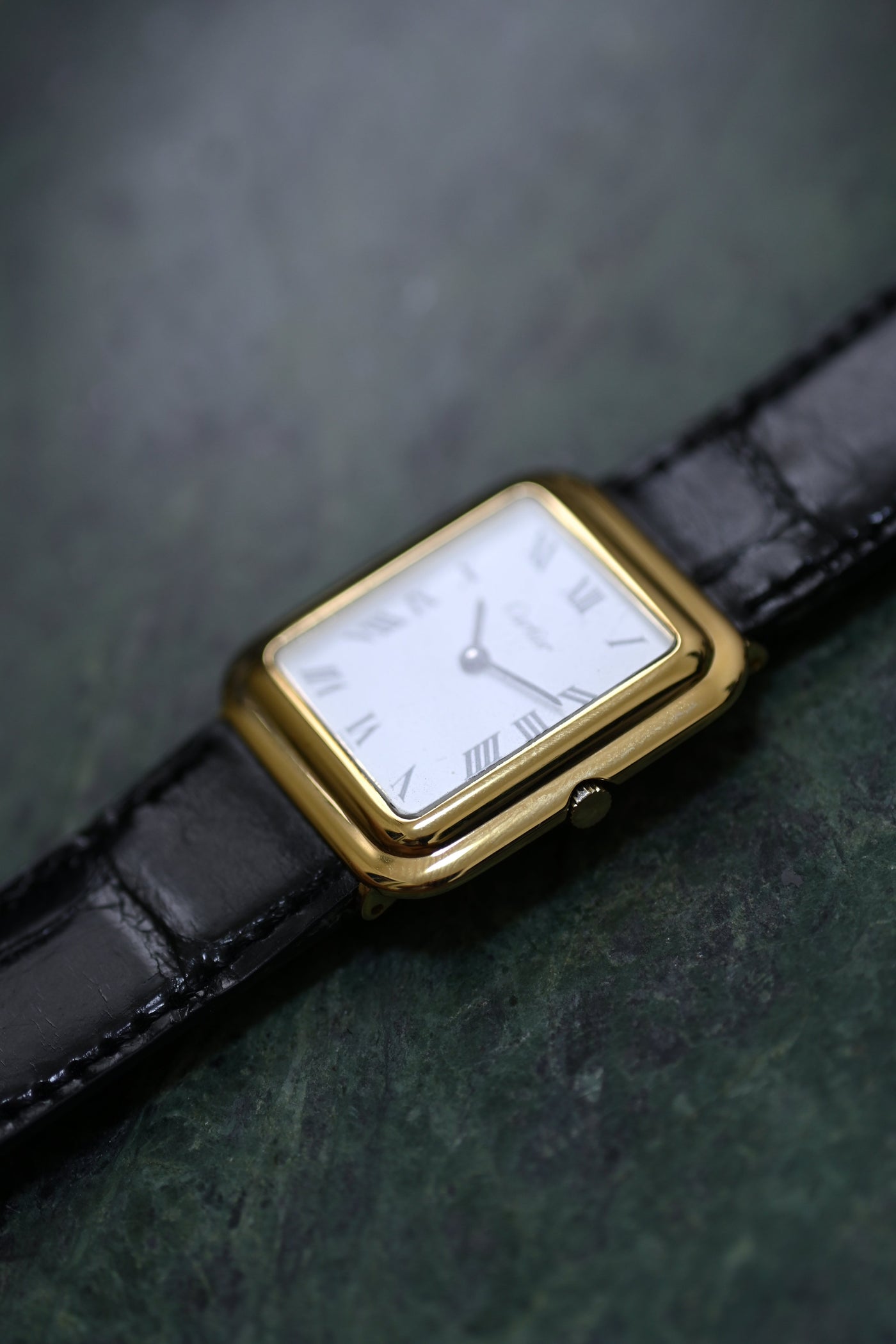 CARTIER カルティエ タンク 18KYG ヘキサゴンケース 1970年代