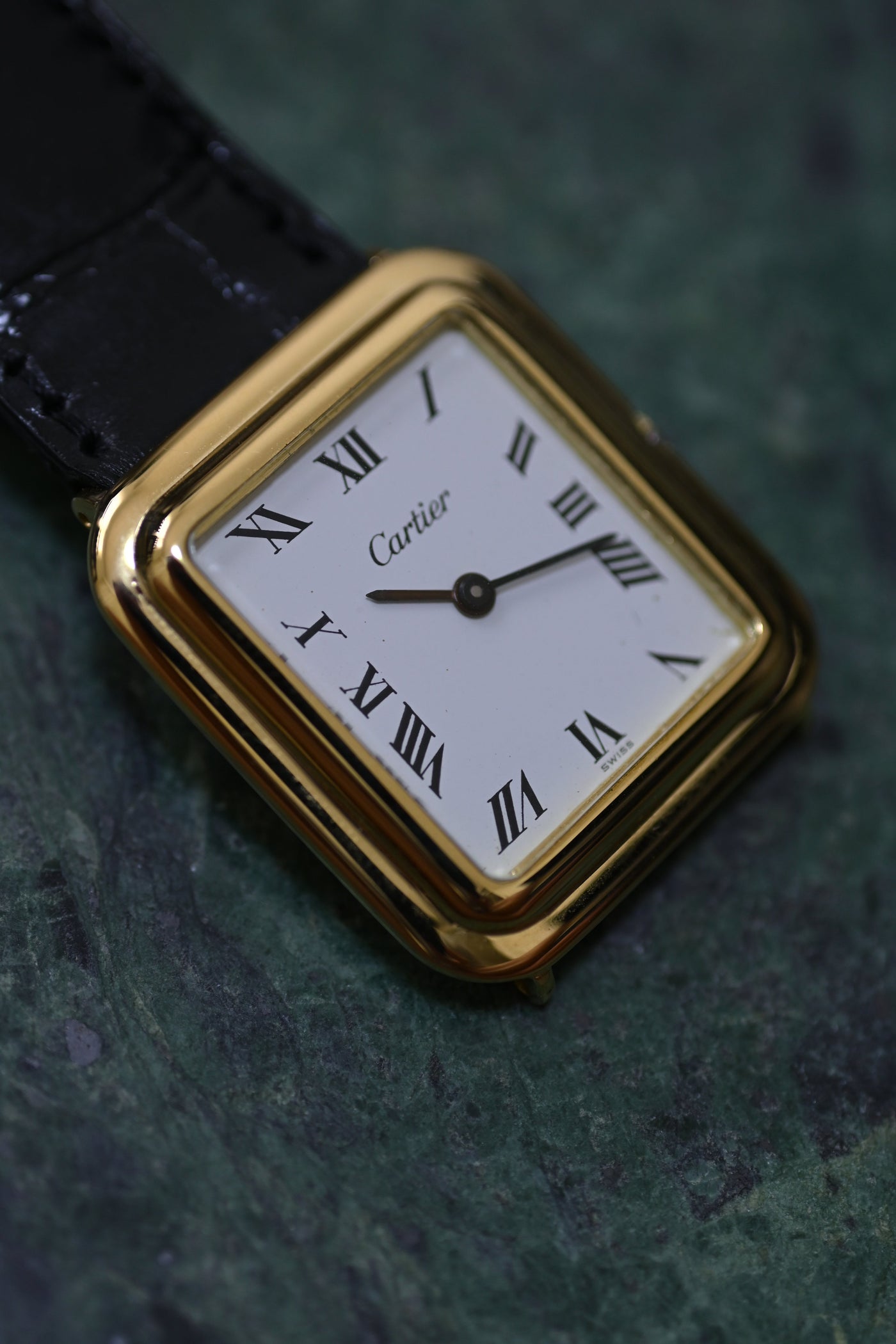 CARTIER カルティエ タンク 18KYG ヘキサゴンケース 1970年代