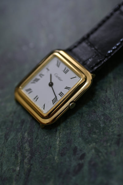 CARTIER カルティエ タンク 18KYG ヘキサゴンケース 1970年代