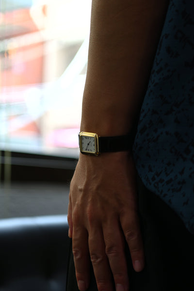 CARTIER カルティエ タンク 18KYG ヘキサゴンケース 1970年代