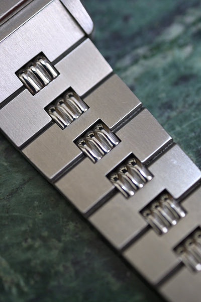 CARTIER カルティエ サントスカレ LMサイズ グレー ゴースト ステンレスモデル ゴドロンブレス Ref.2960 自動巻