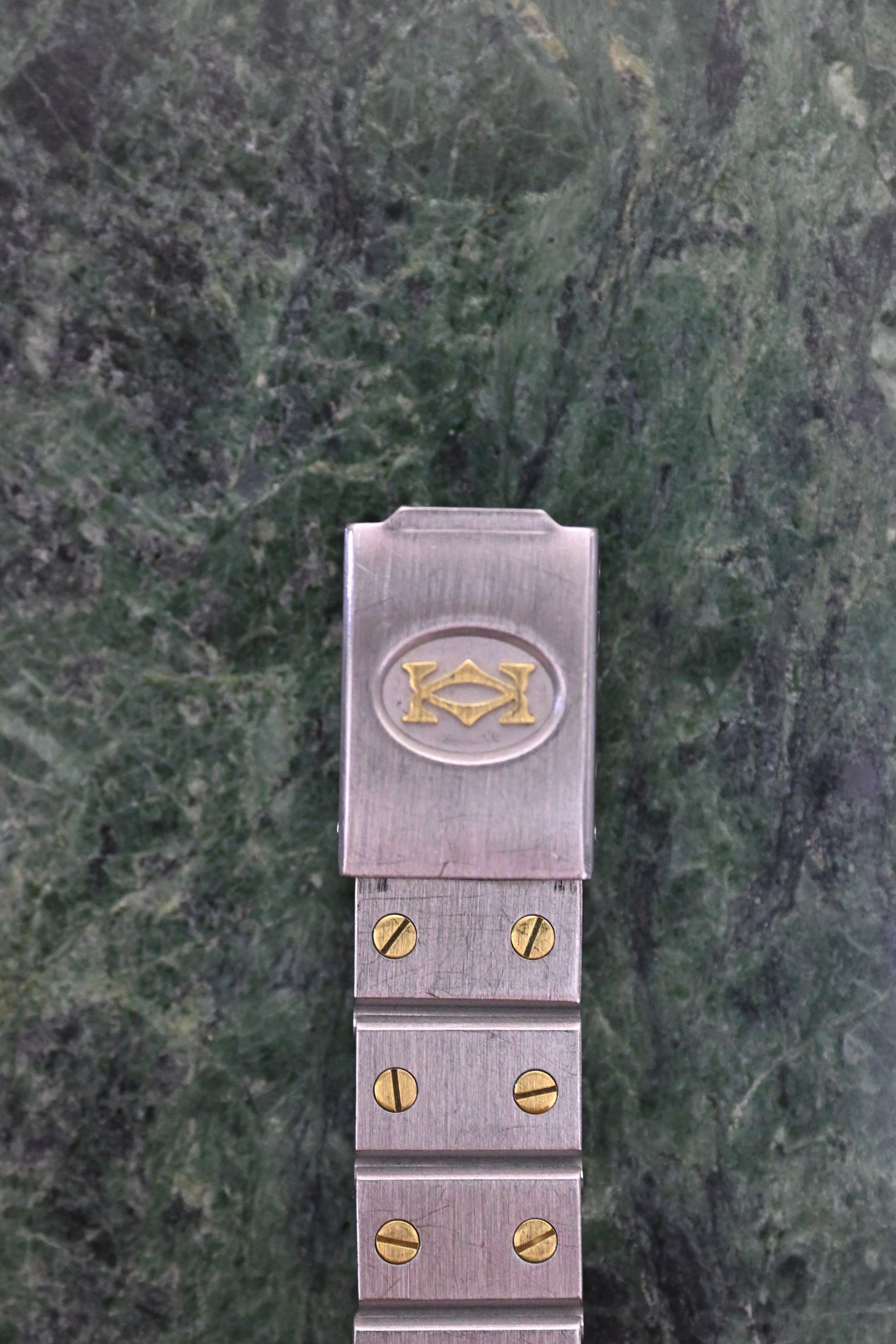 CARTIER カルティエ サントスカレ SMサイズ グレー ゴースト YGコンビ 自動巻