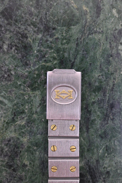 CARTIER カルティエ サントスカレ SMサイズ グレー ゴースト YGコンビ 自動巻