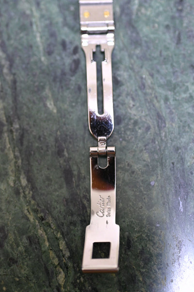 CARTIER カルティエ サントスカレ SMサイズ グレー ゴースト YGコンビ 自動巻