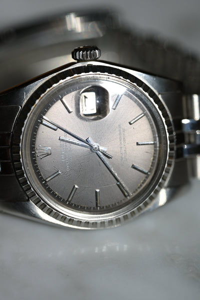 ROLEX ロレックス デイトジャスト Ref.1603 グレーゴースト文字盤 ノンルミナス