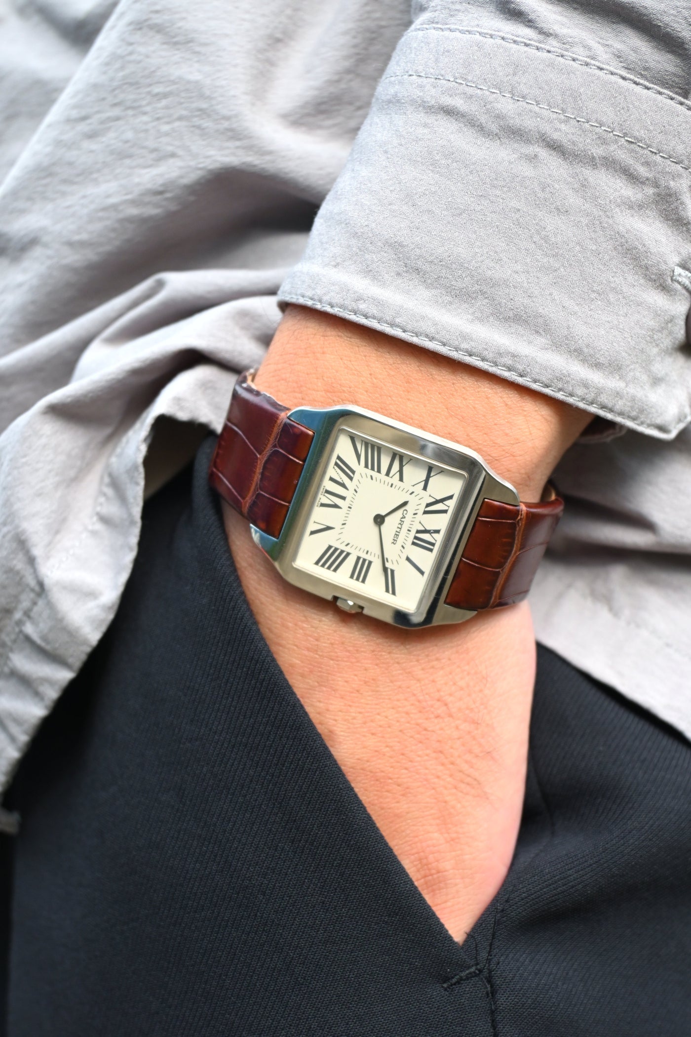 【保証書付き】サントスデュモン Ref.2651 WGモデル