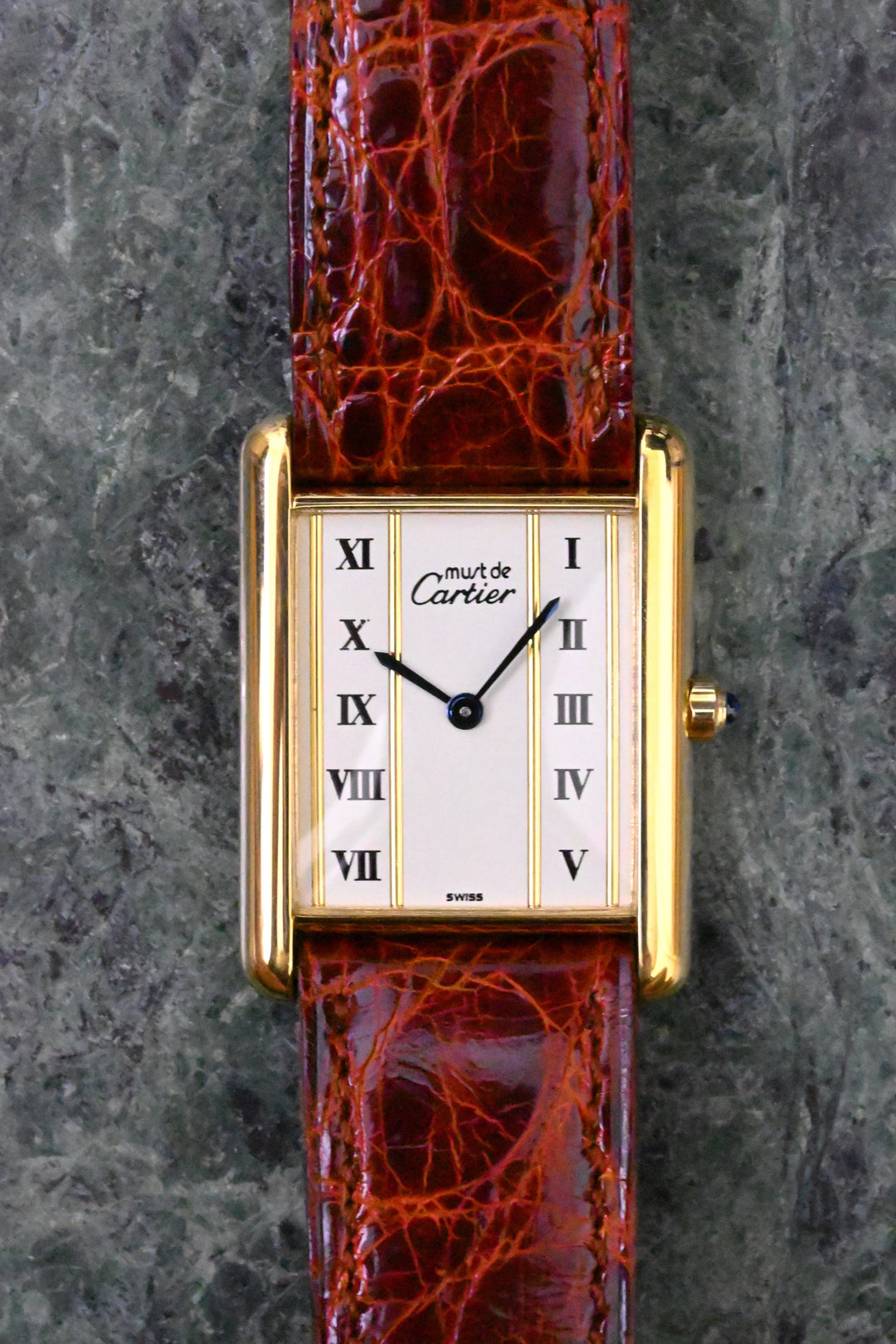 カルティエ　ヴィンテージ　時計　マストタンク カルティエ マストタンクの腕時計（CARTIER）| 東京銀座のヴィンテージ