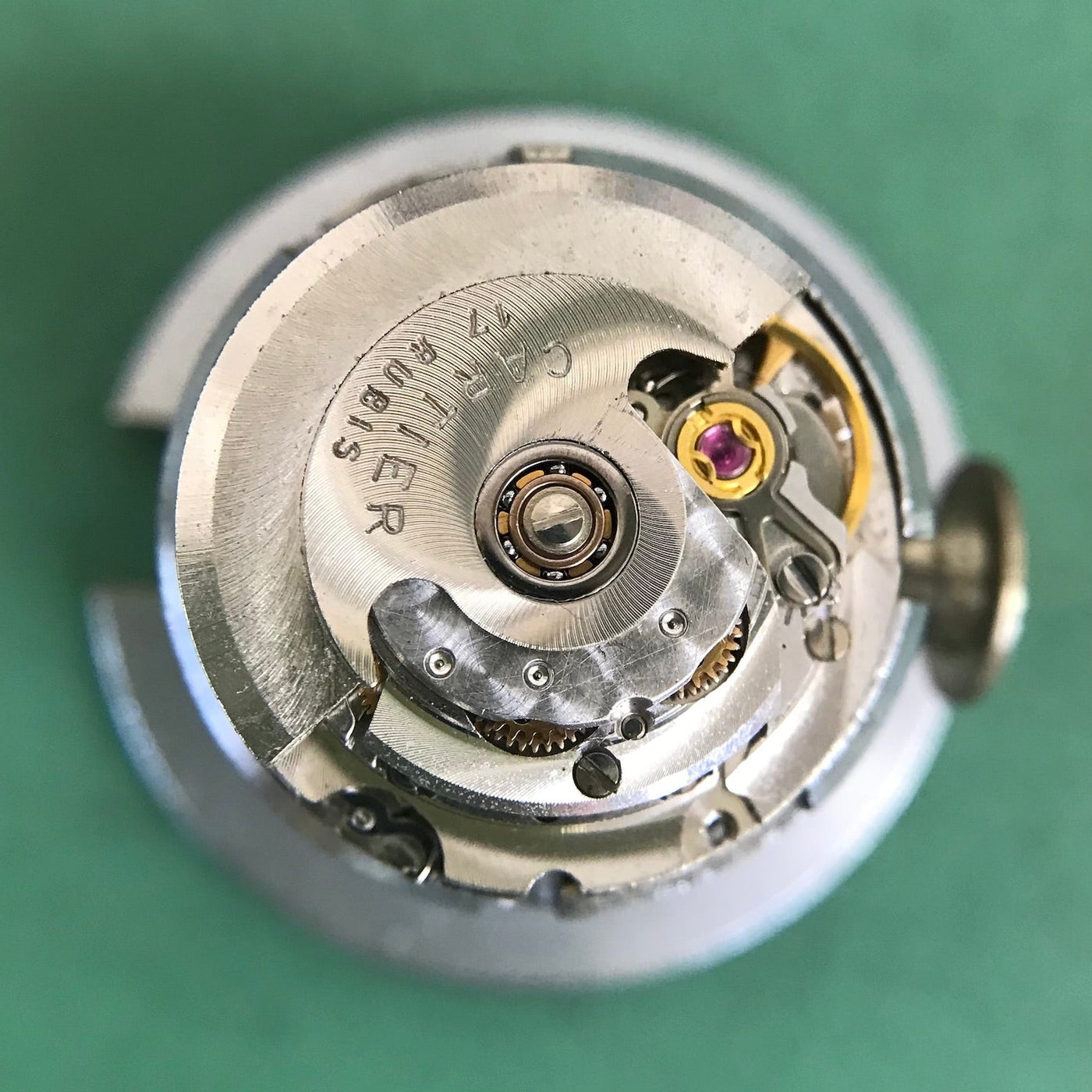 カルティエ/CARTIER サントスカレ/ガルべ バーガンディ LMサイズ YGコンビ