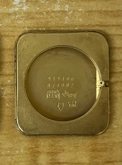 CARTIER カルティエ タンク 18KYG ヘキサゴンケース 1970年代