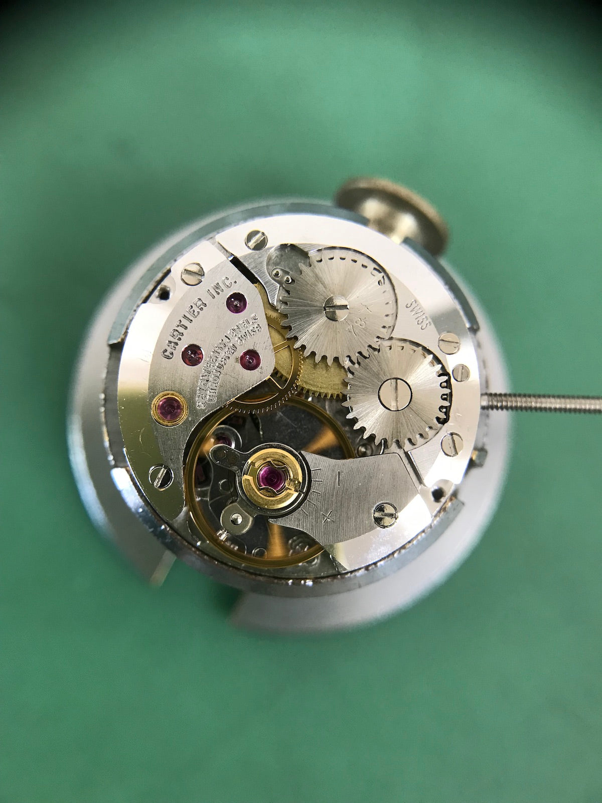 CARTIER カルティエ タンク 18KYG ヘキサゴンケース 1970年代