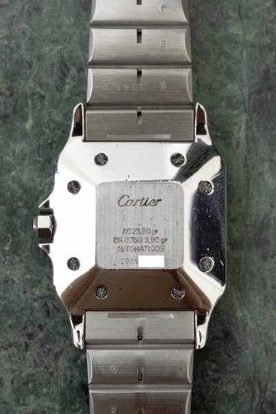 【公式LINEで特別価格ご案内中】カルティエ　サントスカレ LMサイズ コンビ自動巻モデル  Ref：2961