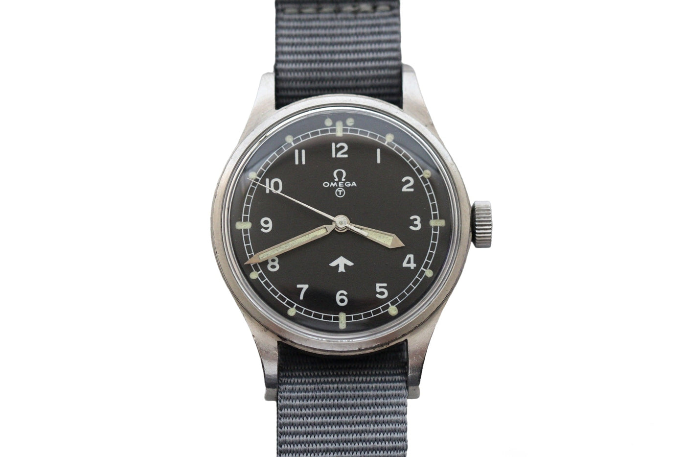 オメガ 「ファット・アロー 」空軍パイロット用腕時計 ミリタリーウォッチ1953年製