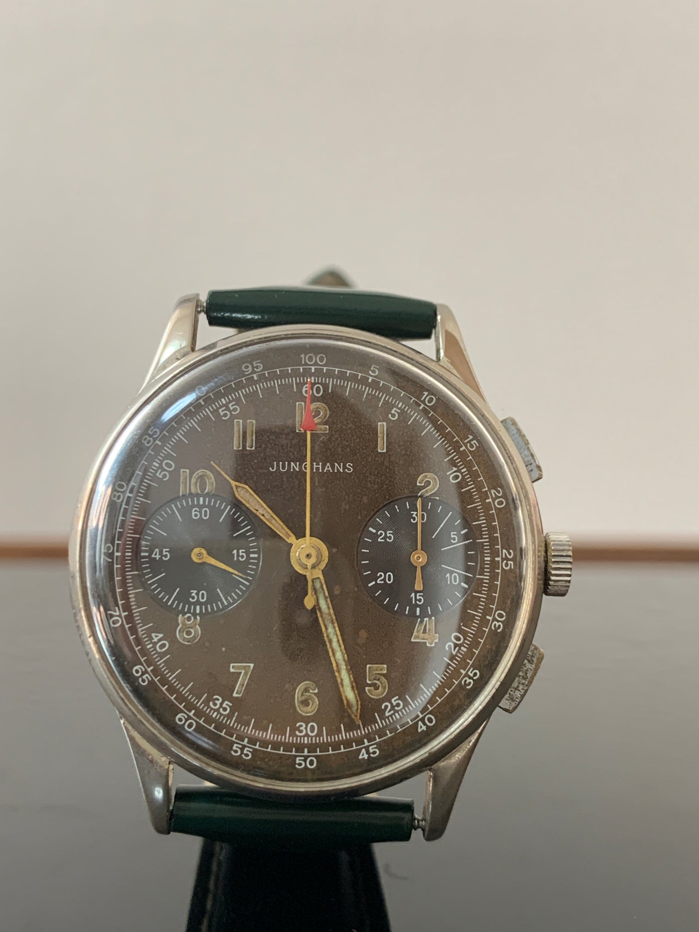 Junghans Chronograph Tropical Dial (Chocolate Dial) Cal.88