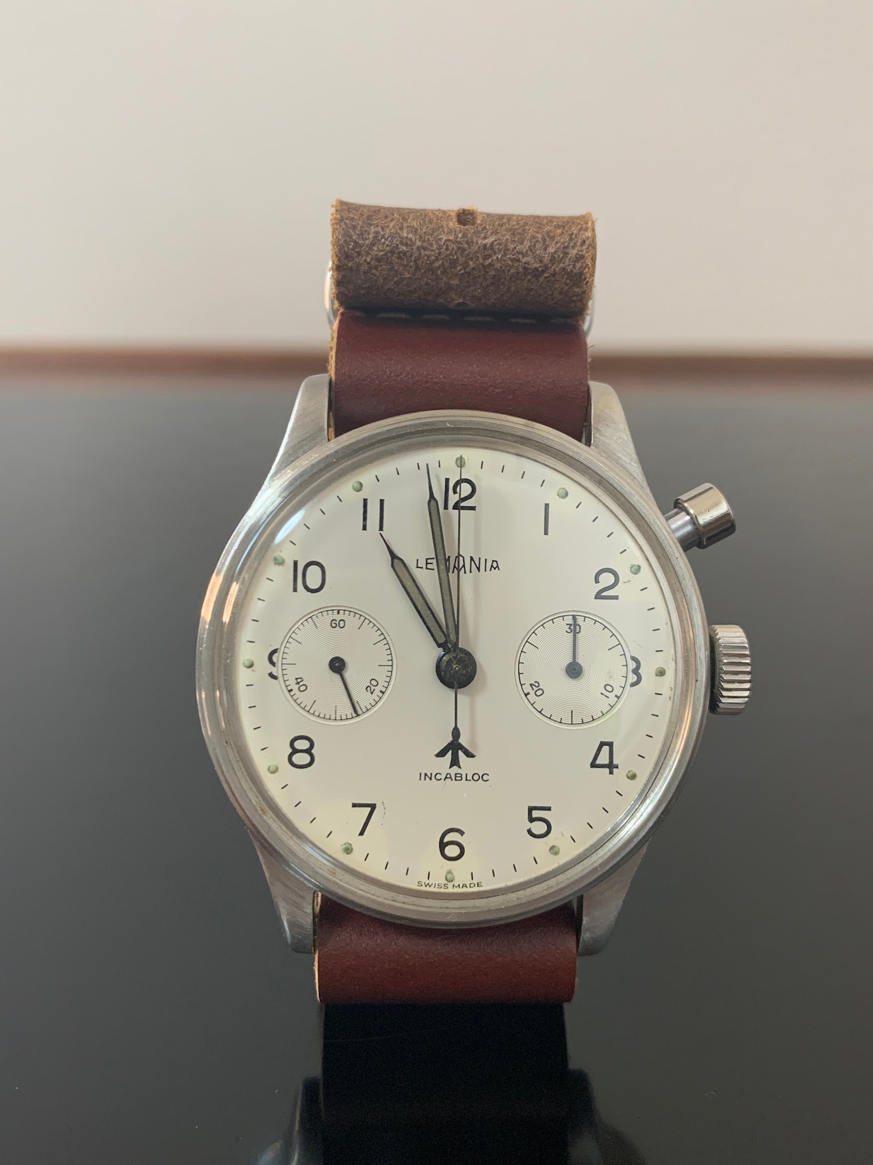 レマニア　1940sヴィンテージミリタリーウォッチ LEMANIA レマニア MILITARY WATCH Vintage 40's 1940年代