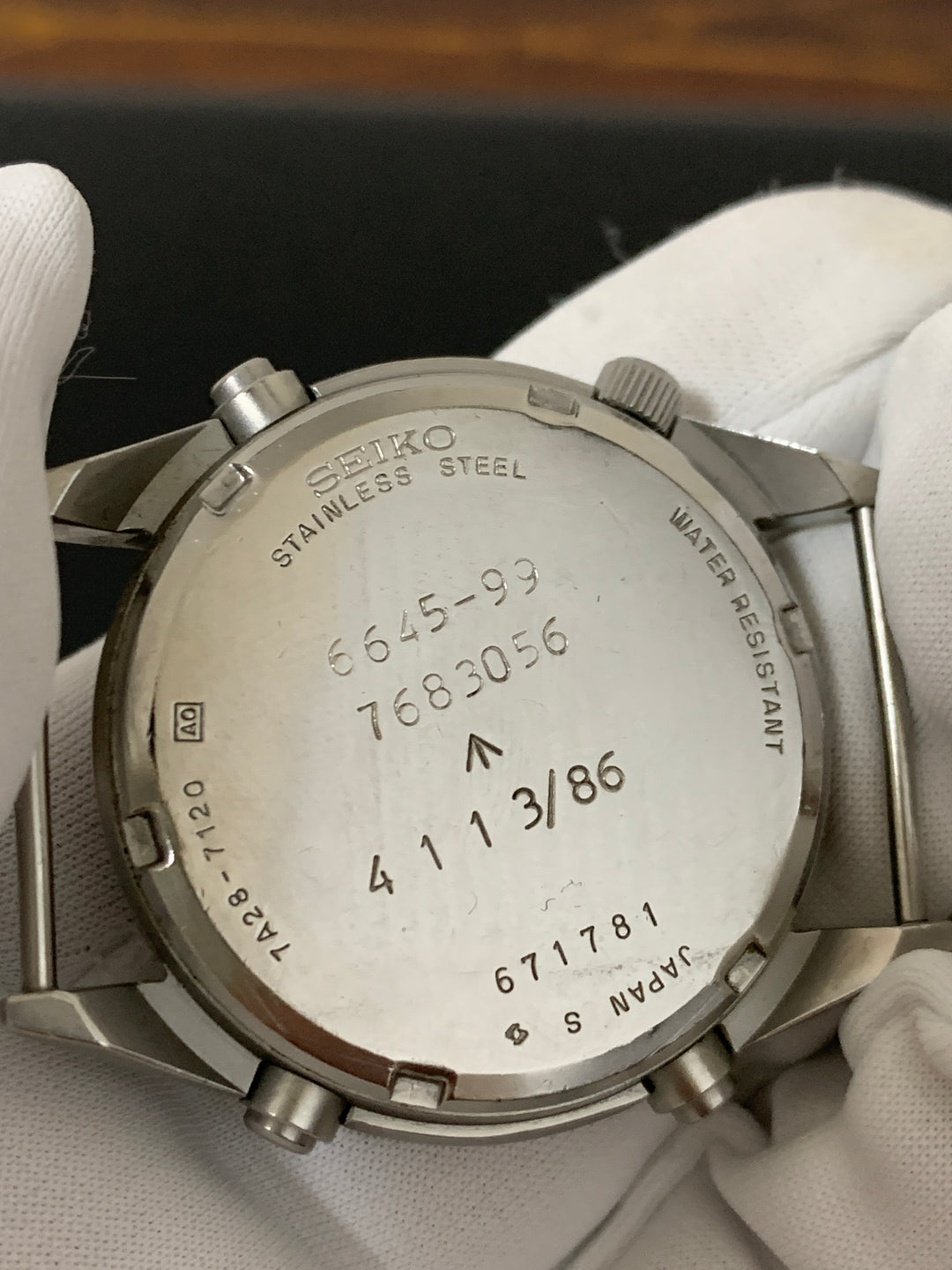 オーバーホール済み SEIKO イギリス空軍クロノグラフ GEN1