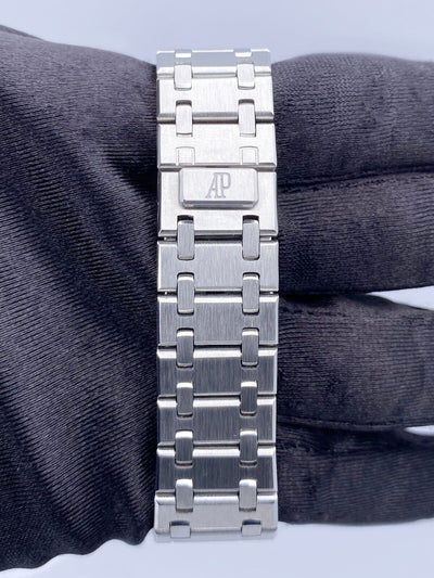 オーデマピゲ腕時計 15000ST ブルーダイヤルステンレススチール　