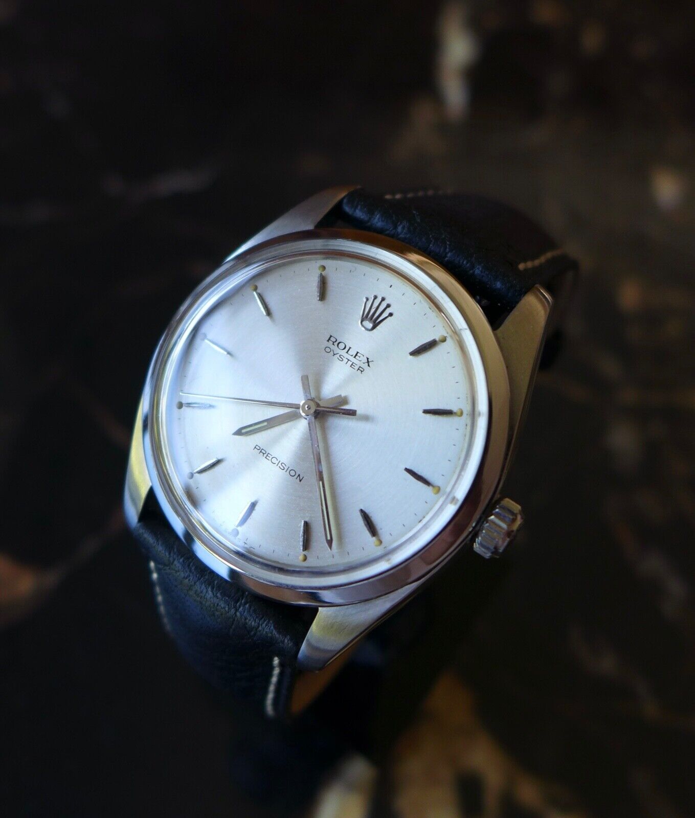 ヴィンテージ ロレックス腕時計 オイスター・プレシジョン "オーバーサイズ" 36mm S/STEEL製 1966年