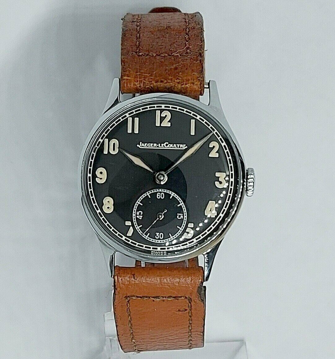 Jaeger-LeCoultre military wristwatch WWII German officer cal.P460/A Wehrmacht