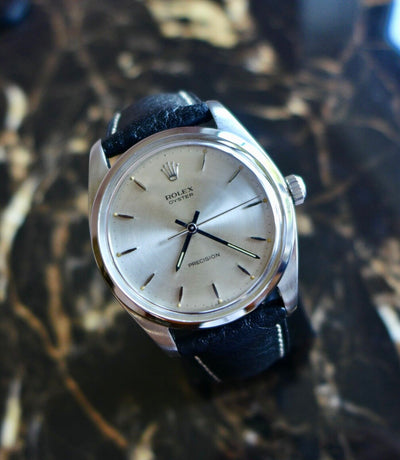 ヴィンテージ ロレックス腕時計 オイスター・プレシジョン "オーバーサイズ" 36mm S/STEEL製 1966年