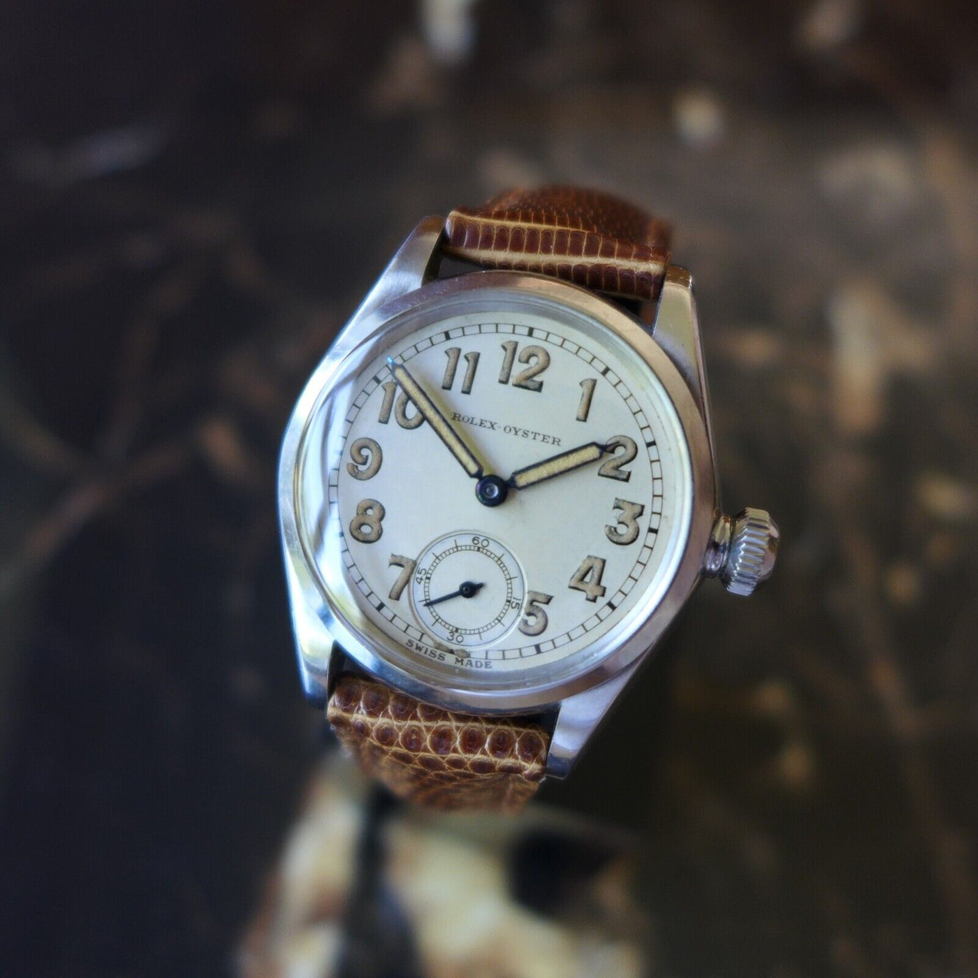 1941年製　ロレックス腕時計 ヴィンテージミリタリー オイスター 第二次世界大戦 ref.3121
