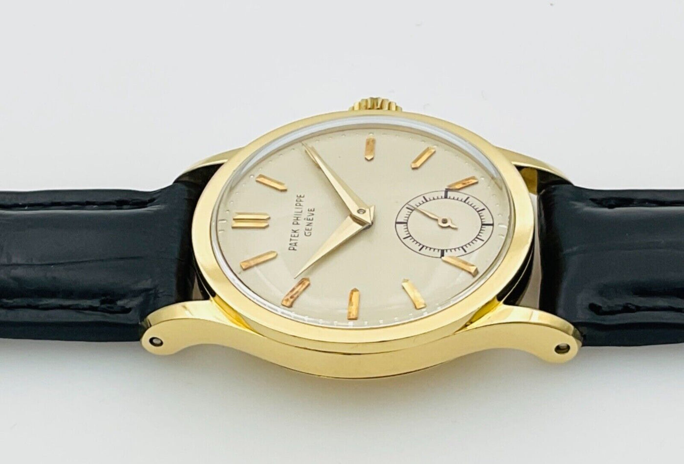 パテック・フィリップメンズ腕時計 ヴィンテージ カラトラバ96J 18Kイエローゴールド手巻き 1954年